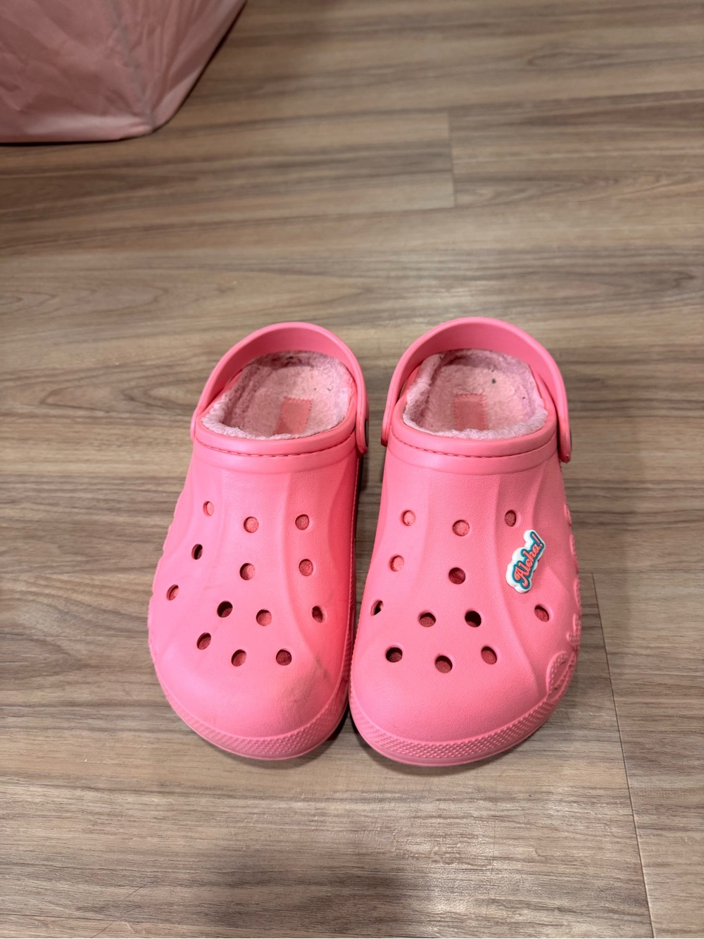 Women’s Pink Slip-On Crocs